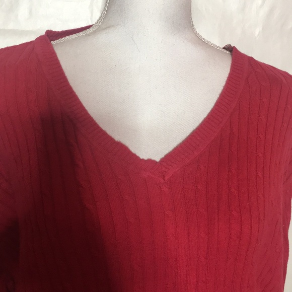 🔴Red long sleeve sweater - Picture 4 of 4